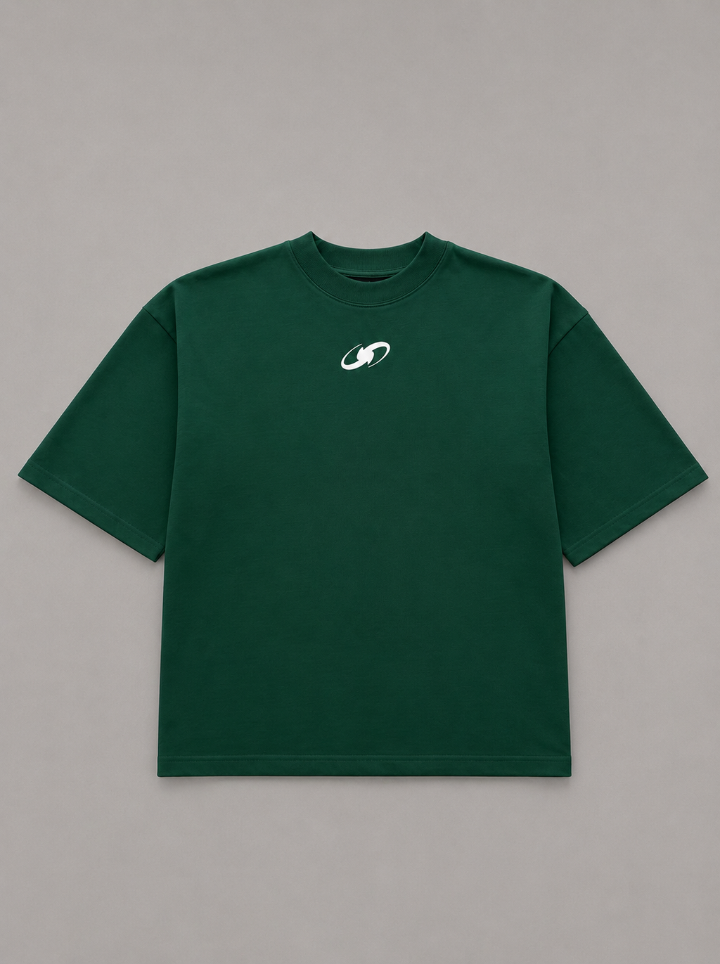 CBD  Boxy T-Shirt – Forest Green