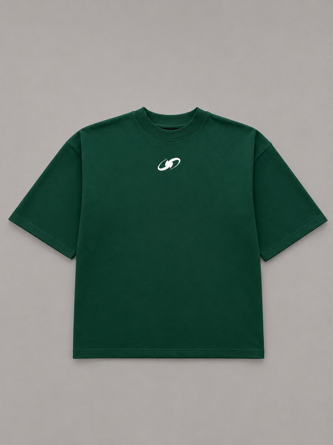 CBD  Boxy T-Shirt – Forest Green
