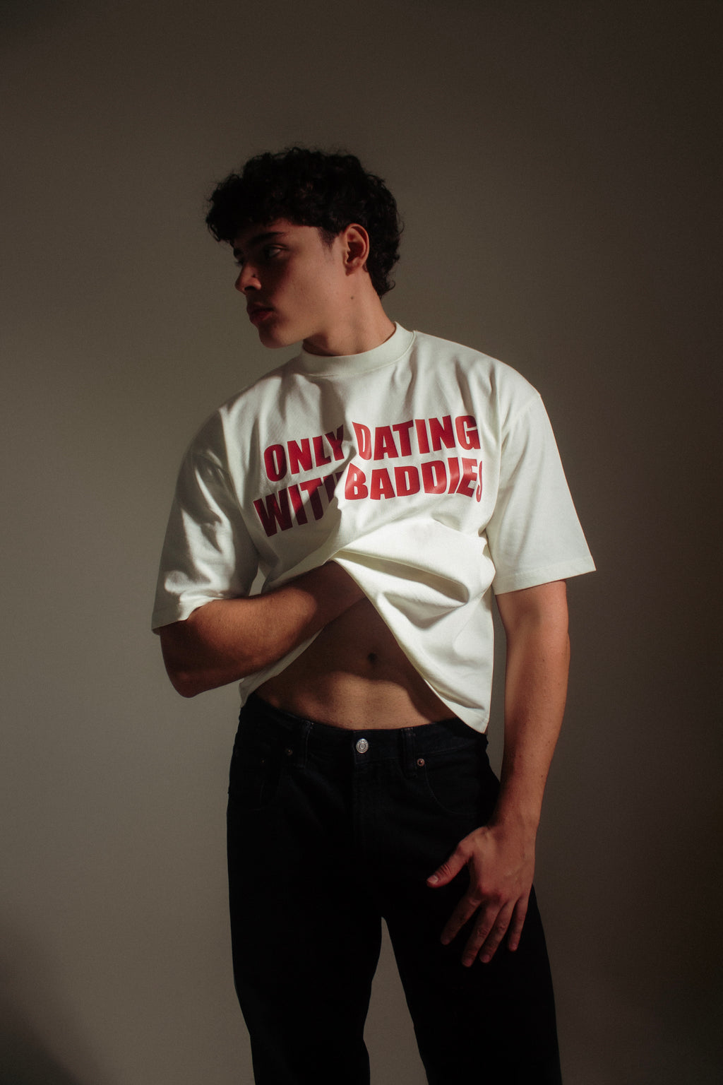 Only Dating With Baddies Boxy T-Shirt