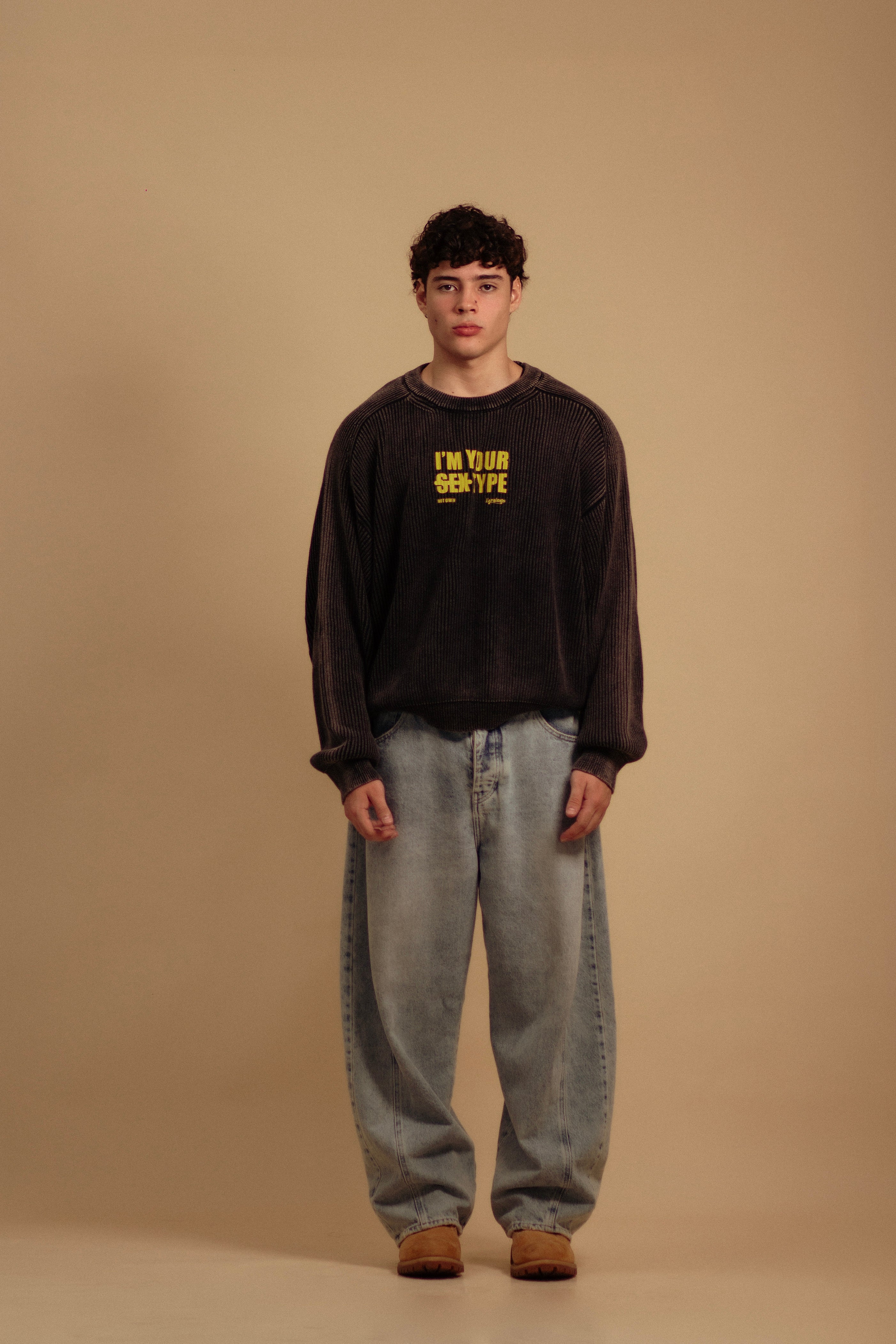 Sex Type Vintage Knit Sweater